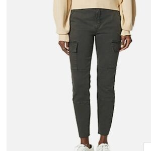 Joe's Jeans Women's Denim Jeans Charcoal The Charlie Cargo Pants